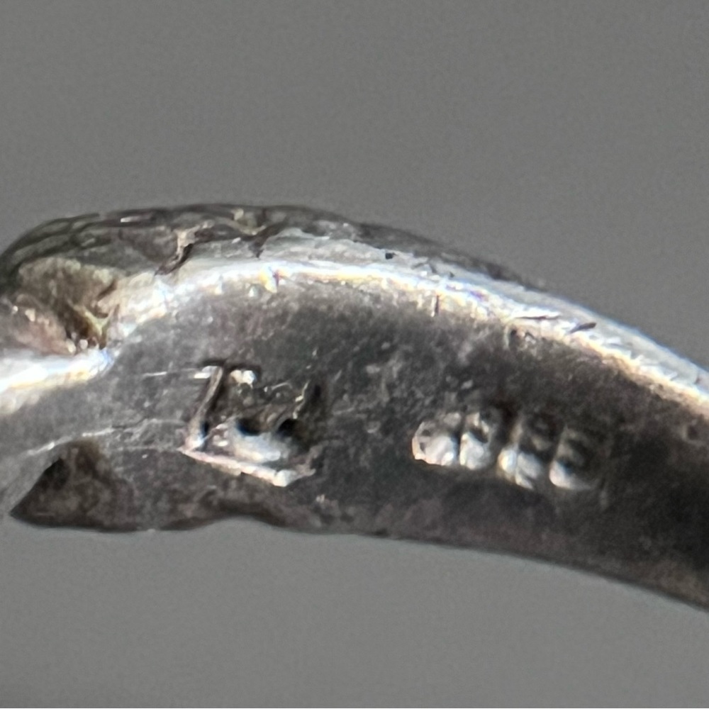 Sterling Silver Female Figure Ring - Picture 4 of 10